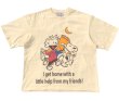 画像1: unisex  Snoopy family double-sided print vintage styleT-shirt   　  スヌーピーファミリー両面プリント ビンテージスタイルグラフィック 半袖ラウンドネック Tシャツ ユニセックス 男女兼用 (1)