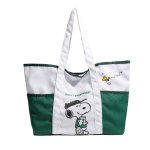 画像3: Snoopy Eco Tote shopping bag スヌーピー エコバッグ トートバッグ ショッピングバッグ 2種 (3)