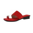 画像5: Metallic toe wide strap French sandals Slippers 　メタリックトゥ ワイドストラップフレンチサンダルスリッパ (5)