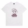 画像1: Nostalgic Girl Neon BUBBLE BUBBLE GUM Print  T-shirt   ノスタルジックガールNeon BUBBLEネオンバブル バブルガムプリント 半袖ラウンドネック Tシャツ ユニセックス 男女兼用 (1)