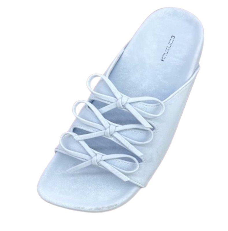 画像2: Ribbon bow flat sandals Slippers 　リボンス蝶結びフラットサンダルスリッパ (2)