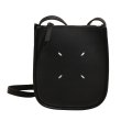 画像1: Leather Small Crossbody Pochette Shoulder Saddle Bag　　レザースモールクロスボディーポシェットショルダーサドルバッグ (1)