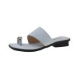 画像1: Metallic toe wide strap French sandals Slippers 　メタリックトゥ ワイドストラップフレンチサンダルスリッパ (1)