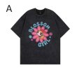 画像2: unisex Powerful Girls Comic print  T-shirt   　パワフルガールズコミック プリント 半袖ラウンドネック Tシャツ ユニセックス 男女兼用 (2)