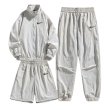 画像3: 25 Unisex ‎Not Rainbow Swoosh logo Nylon Set up Matching Set Jacket + Pant Short Pants ユニセックス 男女兼用 ノット レインボー スウォッシュロゴ マッチングセット ナイロン ジャージ セットアップ ウィンドブレーカー ショートパンツ 上下 (3)