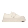 画像4: Women's Thick-soled Velcro leather sneakers all-match board shoes 　プラットフォーム厚底ベルクロレザースニーカーオールマッチボードシューズ　 (4)