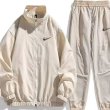 画像12: 25 Unisex ‎Not Rainbow Swoosh logo Nylon Set up Matching Set Jacket + Pant Short Pants ユニセックス 男女兼用 ノット レインボー スウォッシュロゴ マッチングセット ナイロン ジャージ セットアップ ウィンドブレーカー ショートパンツ 上下 (12)