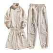 画像6: 25 Unisex ‎Not Rainbow Swoosh logo Nylon Set up Matching Set Jacket + Pant Short Pants ユニセックス 男女兼用 ノット レインボー スウォッシュロゴ マッチングセット ナイロン ジャージ セットアップ ウィンドブレーカー ショートパンツ 上下 (6)