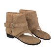 画像6: French thong leather short boot sandals　ソフトレザーフレンチトングレザーショートブーツサンダル (6)