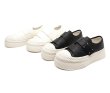 画像5: Women's Thick-soled Velcro leather sneakers all-match board shoes 　プラットフォーム厚底ベルクロレザースニーカーオールマッチボードシューズ　 (5)