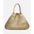 画像5: Large capacity leather woven tote shoulder bag　　ラージキャパシティーレザー編みトートショルダーバッグ (5)