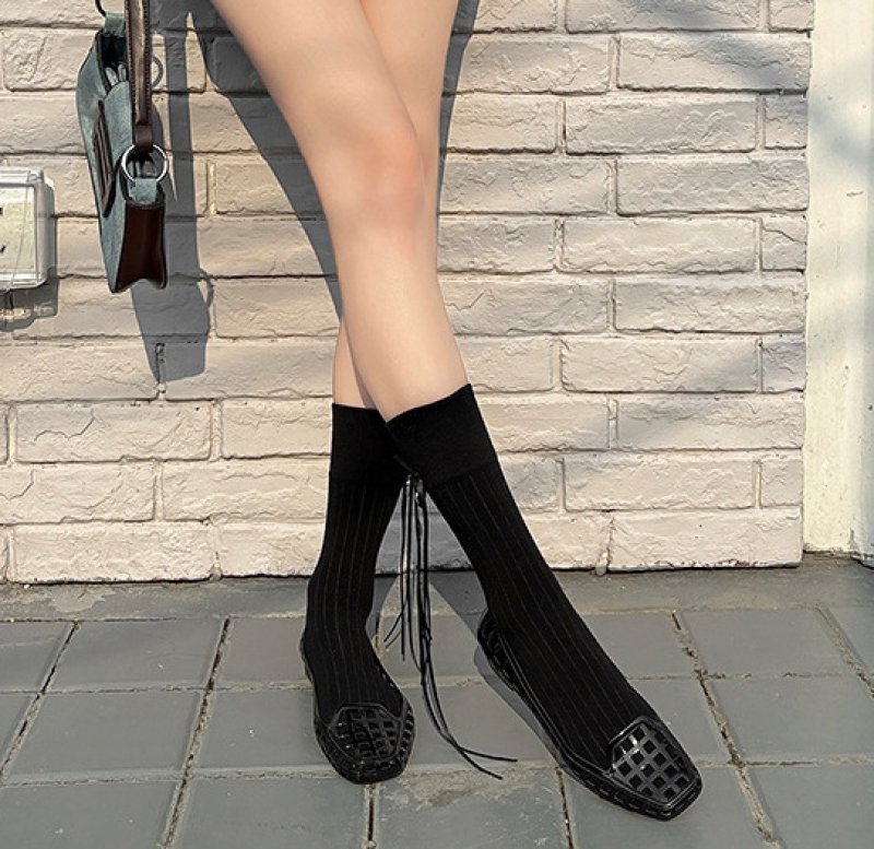 画像9: Women’s Crystal PVC Jelly Pumps Slip-On Shoes Mary Jane   クリスタル pvcゼリーパンプススリッポン　シューズ (9)