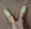 画像10: Women's Mesh lace-up ballet sneaker shoes　メッシュレースアップバレリーナスニーカー (10)