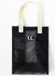 画像1: Unisex Mesh Net Eyeball Large Capacity Tote Shoulder Wash Bag 　ユニセックス男女兼用メッシュ網アイボールラージキャパシティートートショルダーエコショッピングウォッシュバッグ (1)