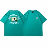 画像7: unisex Surfer Mickey Mouse Print T-shirt   　サーファーミッキーマウスミッキープリント  半袖ラウンドネック Tシャツ ユニセックス 男女兼用 　  (7)