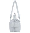 画像1: Unisex Nylon shoulder tote crossbody lightweight bag　ユニセックス男女兼用ナイロン巾着トートショルダー斜め掛けバッグ (1)