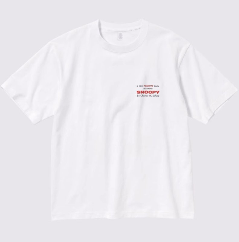 画像2: unisex Snoopy PEANUTS  Print T-shirt   　スヌーピーピーナッツプリント  半袖ラウンドネック Tシャツ ユニセックス 男女兼用 　  (2)