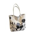 画像1: Unisex Mickey Mouse & Dice Canvas Large Capacity Tote Shoulder Bag　ユニセックス男女兼用ミッキーマウス&ダイスキャンバスラージキャパシティートートショルダーバッグ (1)