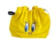 画像3: Unisex Bugs Bunny Tweety Drawstring Tote Shoulder Bag　ユニセックス男女兼用バッグスバニートゥイーティー巾着トートショルダーバッグ (3)