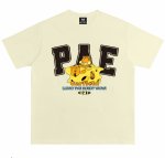 画像1: unisex PAE x Garfield x Cheese Print T-shirt   　PAE×ガーフィールド×チーズプリント  半袖ラウンドネック Tシャツ ユニセックス 男女兼用 　  (1)