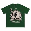 画像5: unisex  PAWCEE BULLDOG& Bones Print T-shirt   　PAWCEEブルドッグ&ボーンズプリント  半袖ラウンドネック Tシャツ ユニセックス 男女兼用 　  (5)