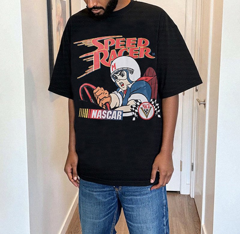 画像5: unisex SPEED RACER cartoon racing print Vintage Style Print T-shirt   スピードレーサーアニメプリントビンテージスタイルプリント  半袖ラウンドネック Tシャツ ユニセックス 男女兼用 　  (5)
