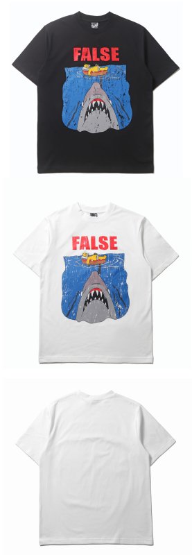 画像5: unisex FALSE Shark x Nap Homer Simpson Vintage Style Print T-shirt   　FALSEフォルスサメ×お昼寝ホーマーシンプソンビンテージスタイルプリント  半袖ラウンドネック Tシャツ ユニセックス 男女兼用 　  (5)