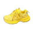 画像1: Women's Mesh fancy strap lightweight lace up dad platform sneaker shoes　メッシュファンシーストラップ軽量レースアップダッド厚底スニーカーシューズ (1)