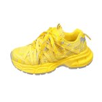 画像1: Women's Mesh fancy strap lightweight lace up dad platform sneaker shoes　メッシュファンシーストラップ軽量レースアップダッド厚底スニーカーシューズ (1)