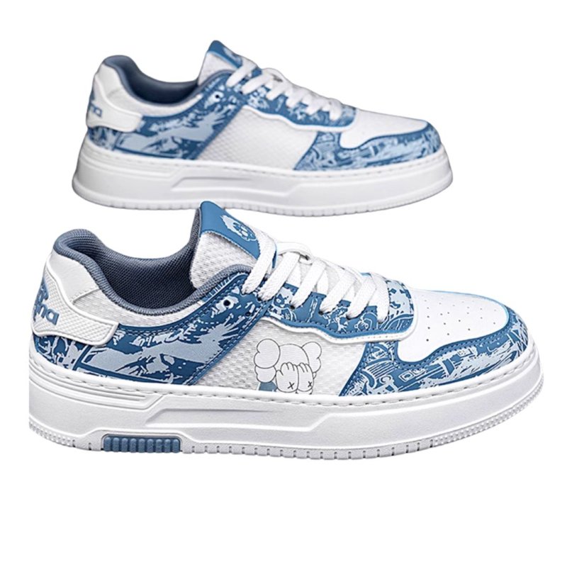 画像6: Concealed kawsmesh lace-up sneakers 男女兼用ユニセックス目隠しカウズメッシュレースアップレザースニーカー (6)