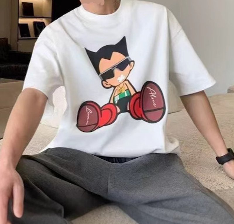 画像3: unisex Sunglasses Astro Boy Atom Print T-shirt   　サングラスアストロボーイアトムプリント  半袖ラウンドネック Tシャツ ユニセックス 男女兼用 　  (3)