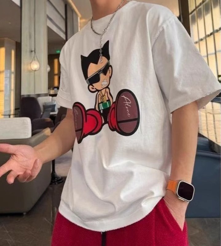 画像4: unisex Sunglasses Astro Boy Atom Print T-shirt   　サングラスアストロボーイアトムプリント  半袖ラウンドネック Tシャツ ユニセックス 男女兼用 　  (4)