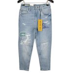 画像3: Unisex Vintage Wash Snoopy Graffiti Paint Damage retro denim Jeans レトロ 古着風 ヴィンテージ ダメージ 加工 ペイント スヌーピー デニムパンツ ジーンズ (3)