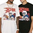 画像1: unisex SPEED RACER cartoon racing print Vintage Style Print T-shirt   スピードレーサーアニメプリントビンテージスタイルプリント  半袖ラウンドネック Tシャツ ユニセックス 男女兼用 　  (1)
