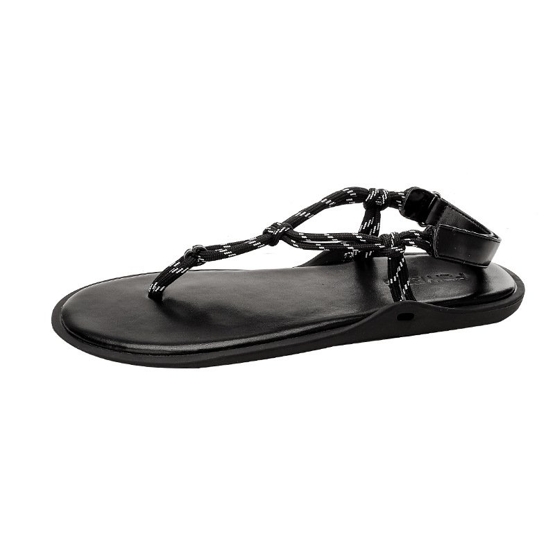 画像7: Flat rope cotton cord thong cross sandals Slippers 　ロープコットンコード トングクロスフラットサンダルスリッパ (7)