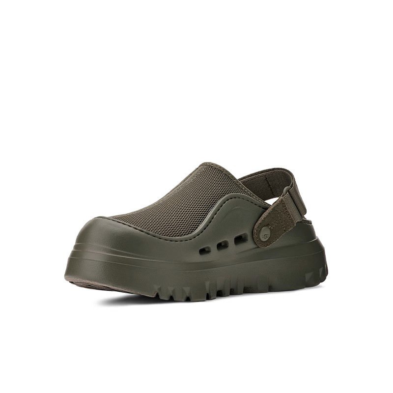 画像4:  Unisex Solid color thick sole mesh velcro casual lightweight sandal slippers　ユニセックス 男女兼用ライトウェイト厚底メッシュベルクロ カジュアル軽量サンダルスリッパ (4)