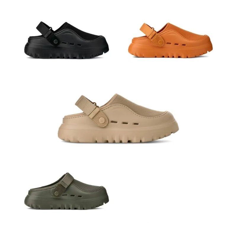 画像14:  Unisex Solid color thick sole mesh velcro casual lightweight sandal slippers　ユニセックス 男女兼用ライトウェイト厚底メッシュベルクロ カジュアル軽量サンダルスリッパ (14)