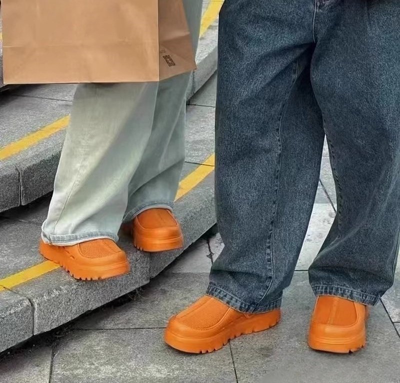 画像11:  Unisex Solid color thick sole mesh velcro casual lightweight sandal slippers　ユニセックス 男女兼用ライトウェイト厚底メッシュベルクロ カジュアル軽量サンダルスリッパ (11)