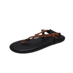 画像2: Flat rope cotton cord thong cross sandals Slippers 　ロープコットンコード トングクロスフラットサンダルスリッパ (2)