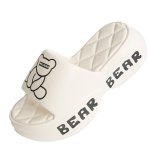 画像7: Leather thick sole bear print sandal slippers　レザー厚底ベアプリントサンダルスリッパ (7)