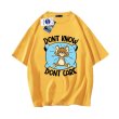画像3: NASA x Tom and Jerry DONT KNOW DONT CARE logo round neck Tshirt ユニセックス 男女兼用 NASAナサ×トムとジェリー トム＆ジェリーDONT KNOW DONT CARE プリント Tシャツ (3)