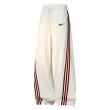 画像1: Unisex Not Swoosh logo 3line barrel leg pants ユニセックス 男女兼用 ノットスウォッシュ 3ライン スウェット バレルレッグ パンツ ジャージ (1)