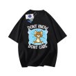 画像1: NASA x Tom and Jerry DONT KNOW DONT CARE logo round neck Tshirt ユニセックス 男女兼用 NASAナサ×トムとジェリー トム＆ジェリーDONT KNOW DONT CARE プリント Tシャツ (1)