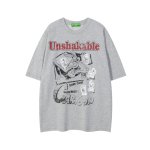 画像2: Unisex Bugs Bunny and Looney Tunes Friends Vintage Style Print T-Shirt  バッグスバニー　ルーニー・テューンズ仲間たちヴィンテージ風 プリント 半袖ラウンドネック Tシャツ ユニセックス 男女兼用 バンドT (2)