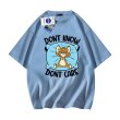 画像8: NASA x Tom and Jerry DONT KNOW DONT CARE logo round neck Tshirt ユニセックス 男女兼用 NASAナサ×トムとジェリー トム＆ジェリーDONT KNOW DONT CARE プリント Tシャツ (8)