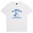 画像1: Unisex Friendly Cat Print T-Shirt  フレンドリーキャット猫 プリント 半袖ラウンドネック Tシャツ ユニセックス 男女兼用  (1)