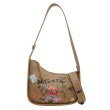 画像2: Bear Graphic Painted Leather Shoulder Tote Underarm Bag　ベアグラフィックペイントレザーショルダートートアンダーアームバッグ (2)