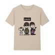 画像4: Unisex Oasi Band x Snoopy Band Vintage Style T-Shirt   オアシス ×スヌーピー ヴィンテージスタイル 古着風 ヴィンテージ風 プリント 半袖ラウンドネック Tシャツ ユニセックス 男女兼用 バンドT (4)