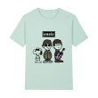 画像8: Unisex Oasi Band x Snoopy Band Vintage Style T-Shirt   オアシス ×スヌーピー ヴィンテージスタイル 古着風 ヴィンテージ風 プリント 半袖ラウンドネック Tシャツ ユニセックス 男女兼用 バンドT (8)