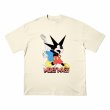 画像2: Unisex Rock Star Mickey Mouse print T-Shirt   ロックスターミッキーマウス プリント 半袖ラウンドネック Tシャツ ユニセックス 男女兼用 バンドT (2)